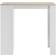 [en.casa] 3 Shelves White & Oak Bartisch 50x110cm